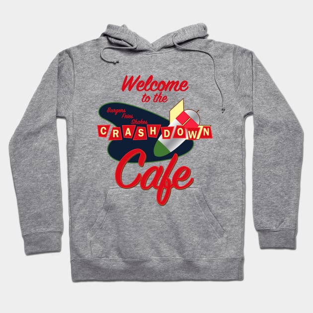 Roswell - Crashdown Cafe Hoodie by BadCatDesigns